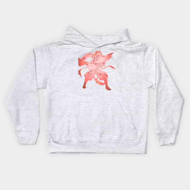 Resplendent Ryoma: Peerless Samurai Kids Hoodie by Raven's Secret Shop